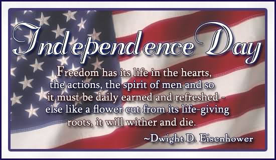 Independence Day USA Quote Picture