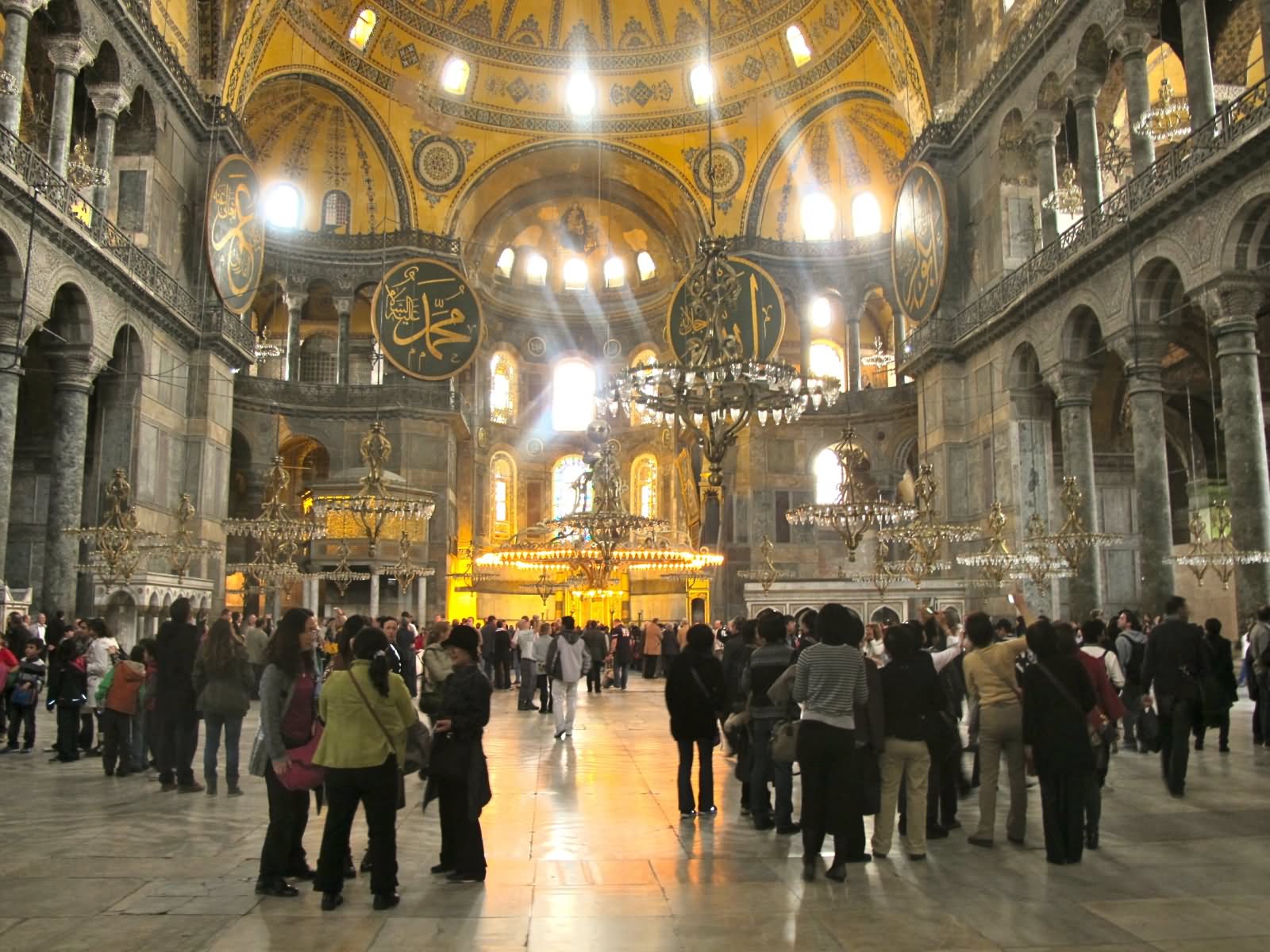 Inside The Magnificent Hagia Sophia