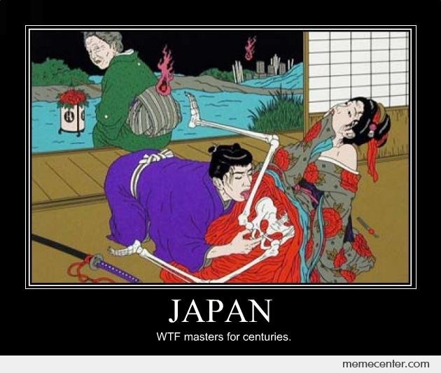 Japan Wtf Masters For Centuries Funny Meme Image