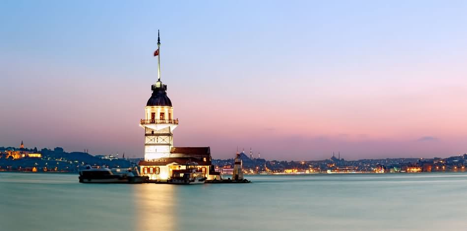 Maiden's Tower In Istanbul