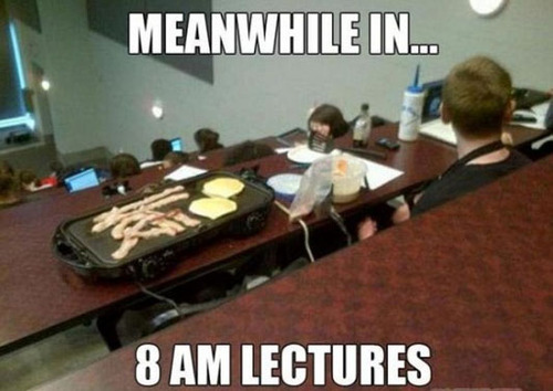 Meanwhile In 8 Am Lectures Funny Wtf Meme Picture