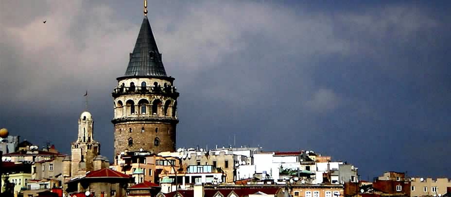 Panorama View Image Of Galata Tower