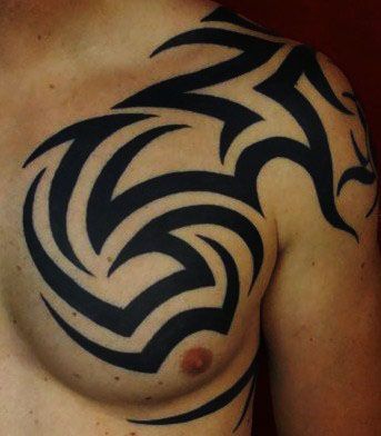 17+ Tribal Chest Tattoos