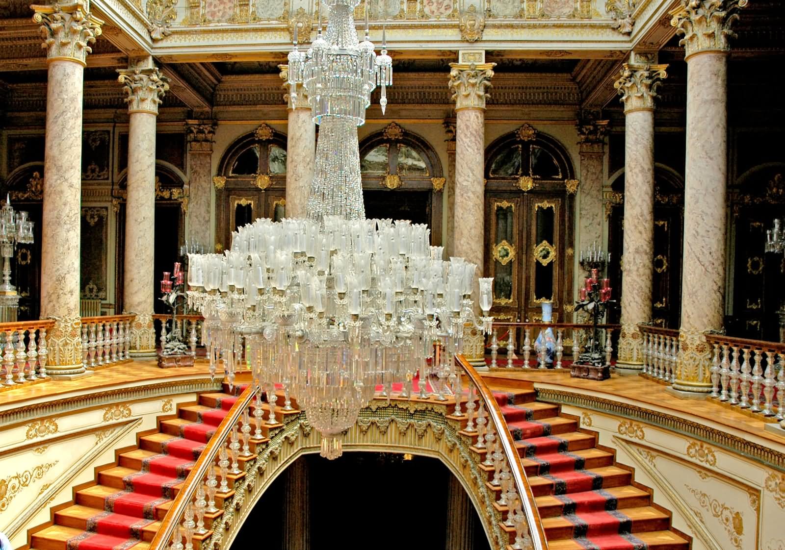 Stairs Inside The Dolmabahce Palace, Istanbul