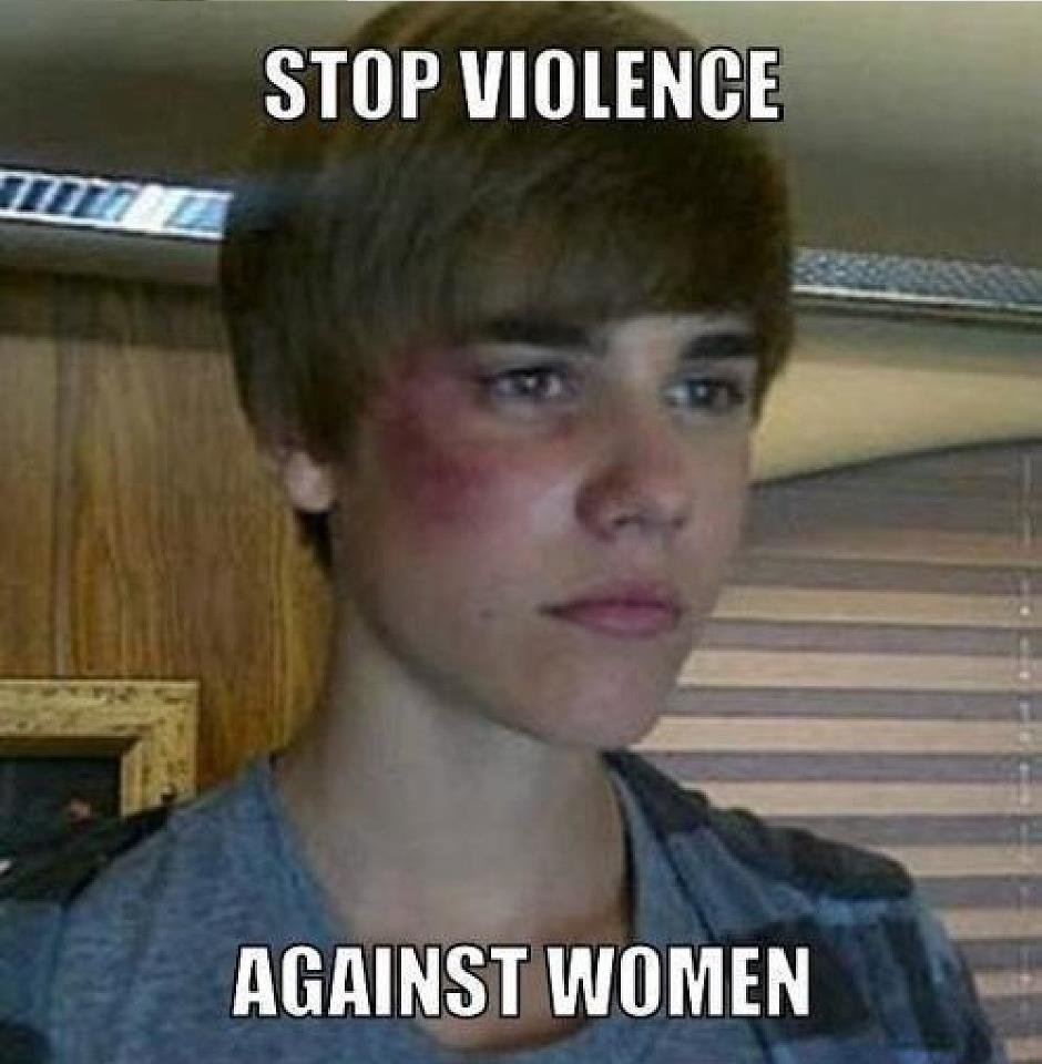 Stop Violence Against Women Funny Stop Meme Picture