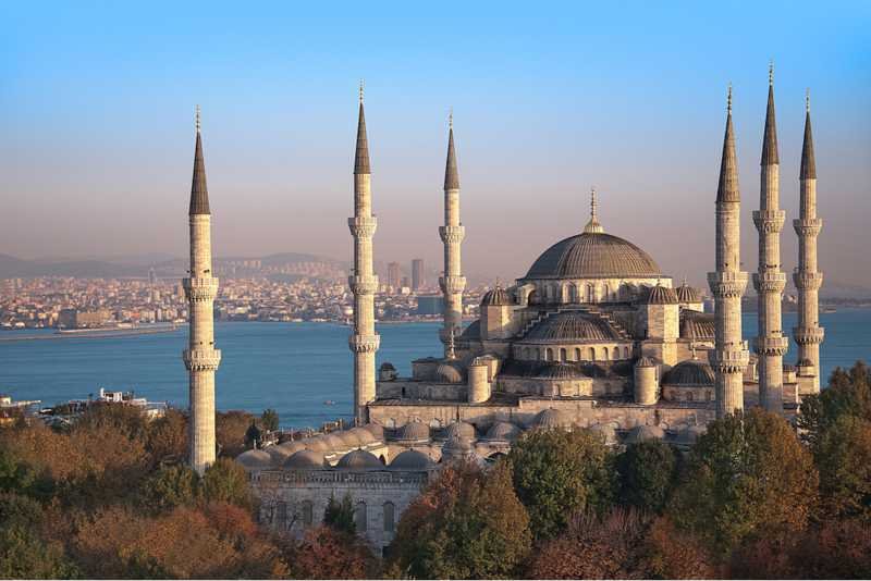 The Blue Mosque In Istanbul