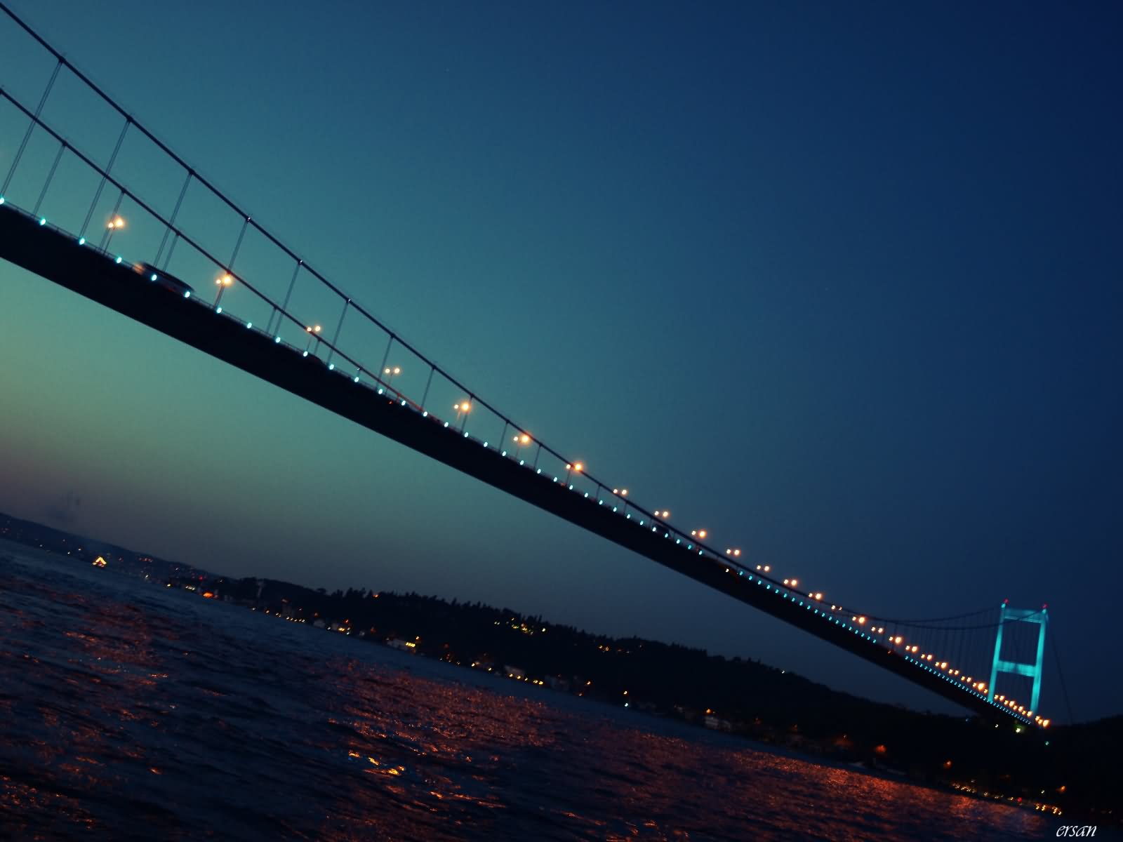 The Bosphorus Bridge At Night Picture