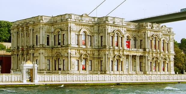 The Dolmabahce Palace At Istanbul, Turkey