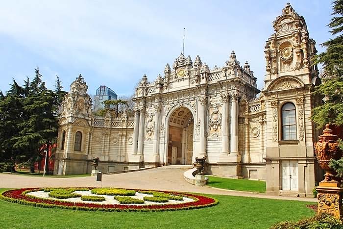 The Dolmabahce Palace Gate Picture