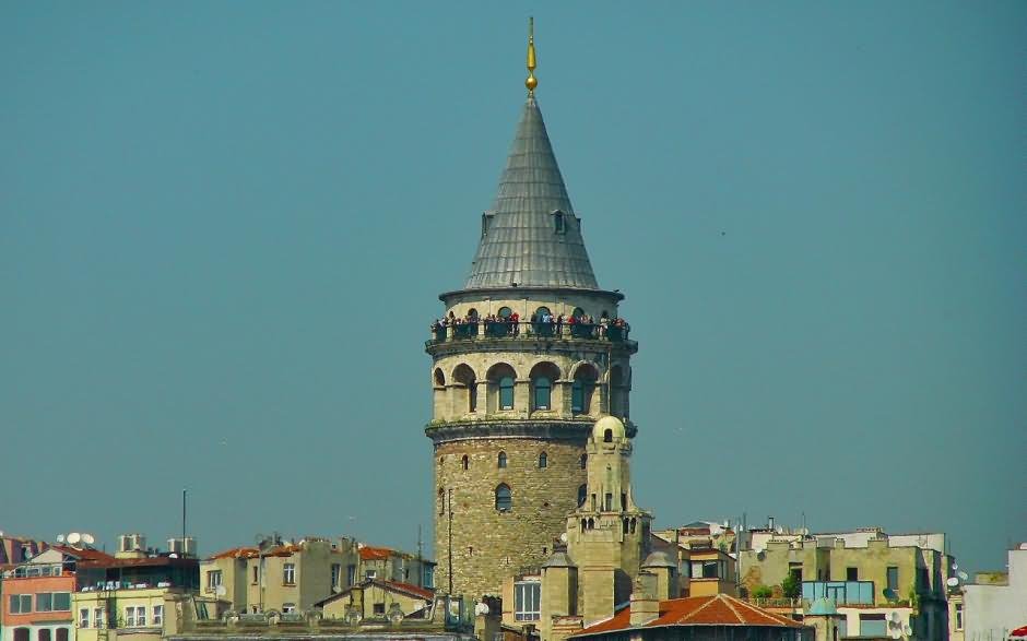 The Galata Tower Tower Of Christ In Istanbul