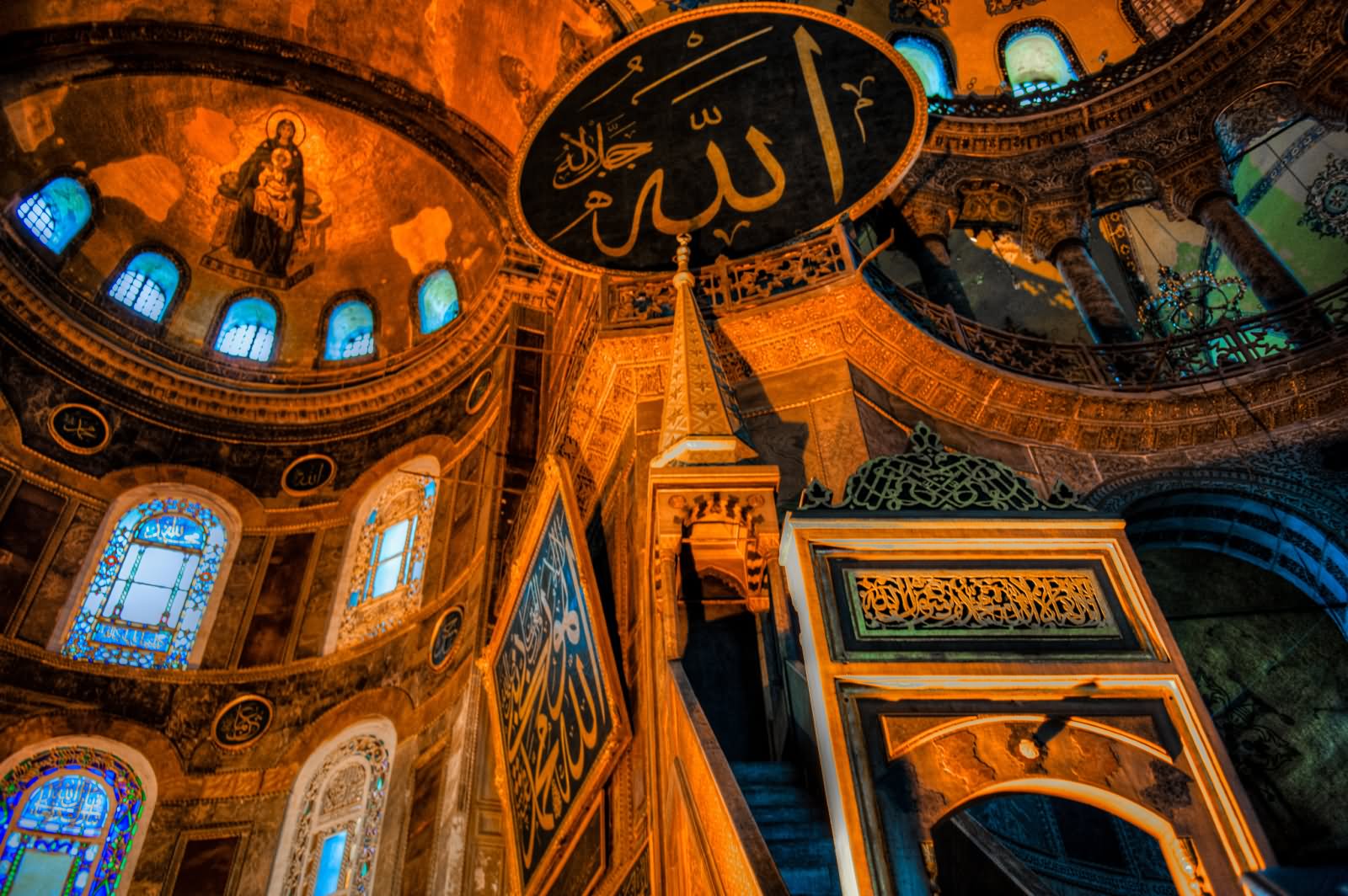 The Hagia Sophia, Istanbul Inside View Image