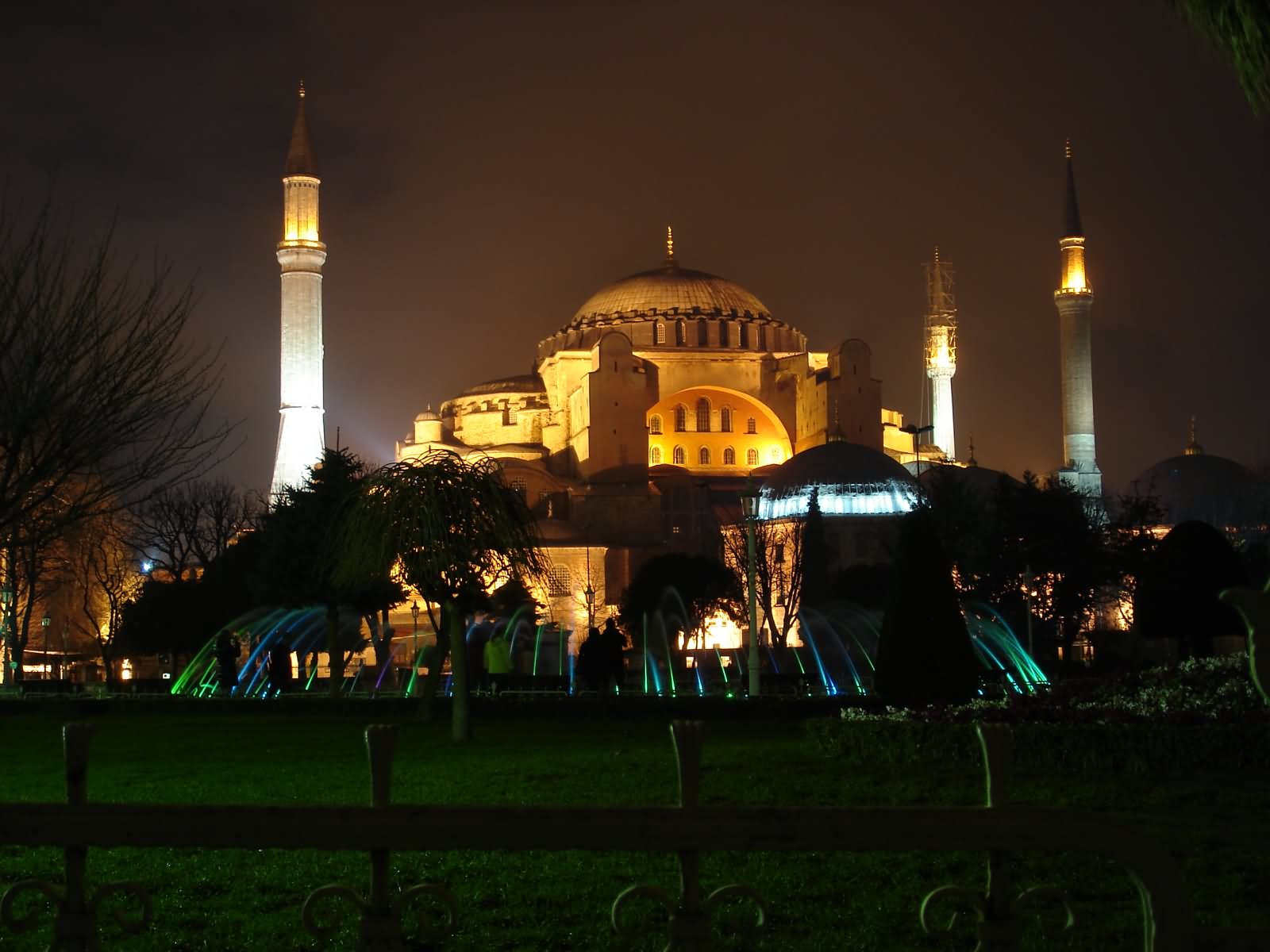 The Hagia Sophia Night Picture