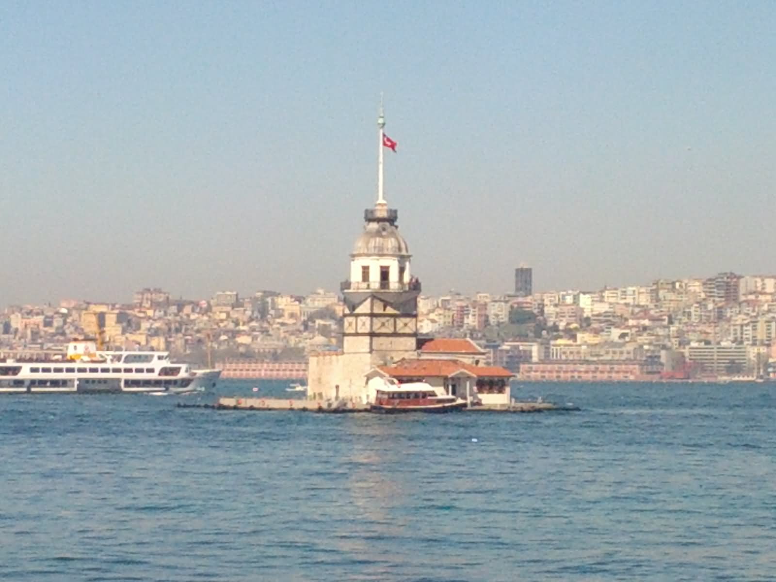 The Maiden's Tower In Istanbul
