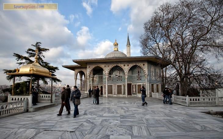 The Topkapi Palace View At The Istanbul, Turkey