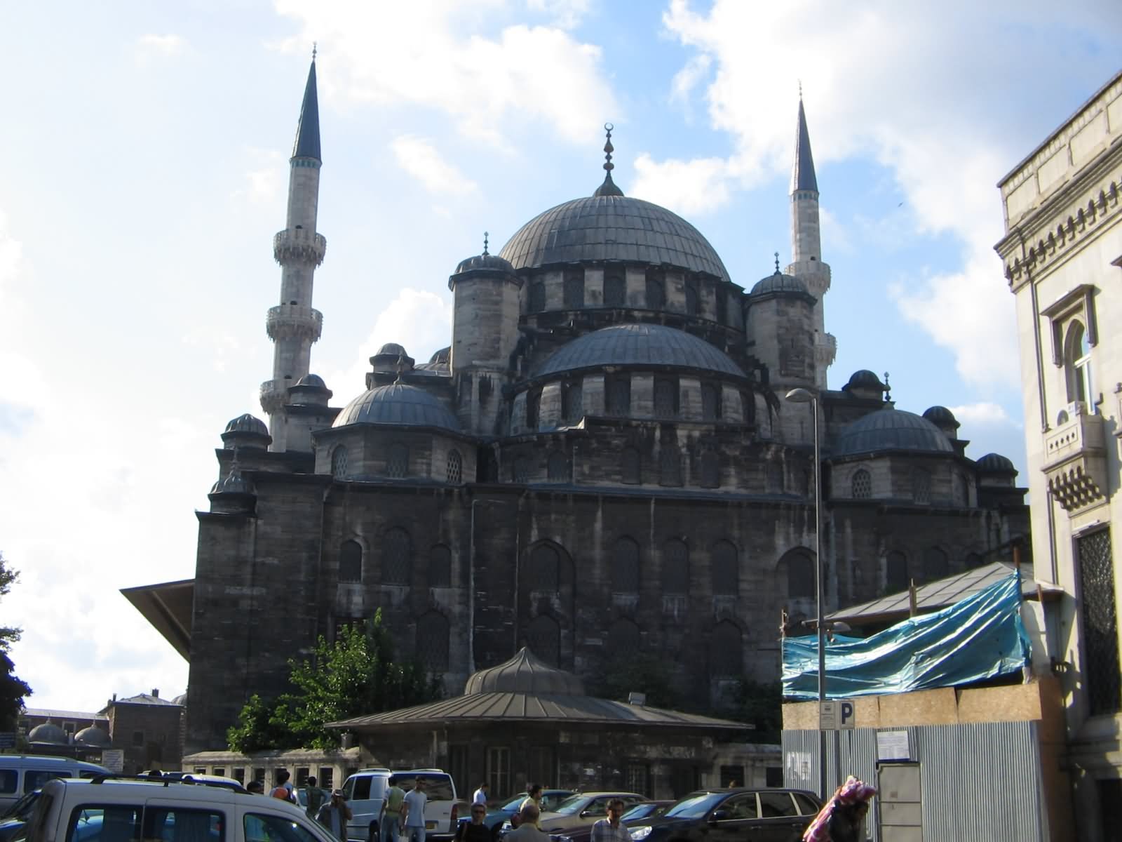 The Yeni Cami Mosque In Istanbul