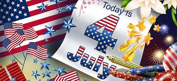 Today Is 4 July Happy Independence Day USA