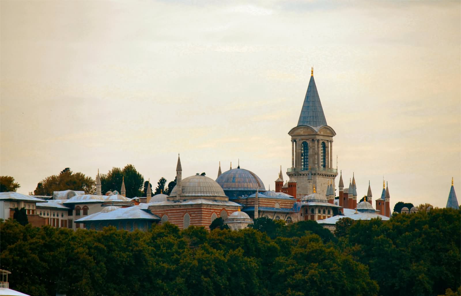 Topkapi Palace View In Istanbul