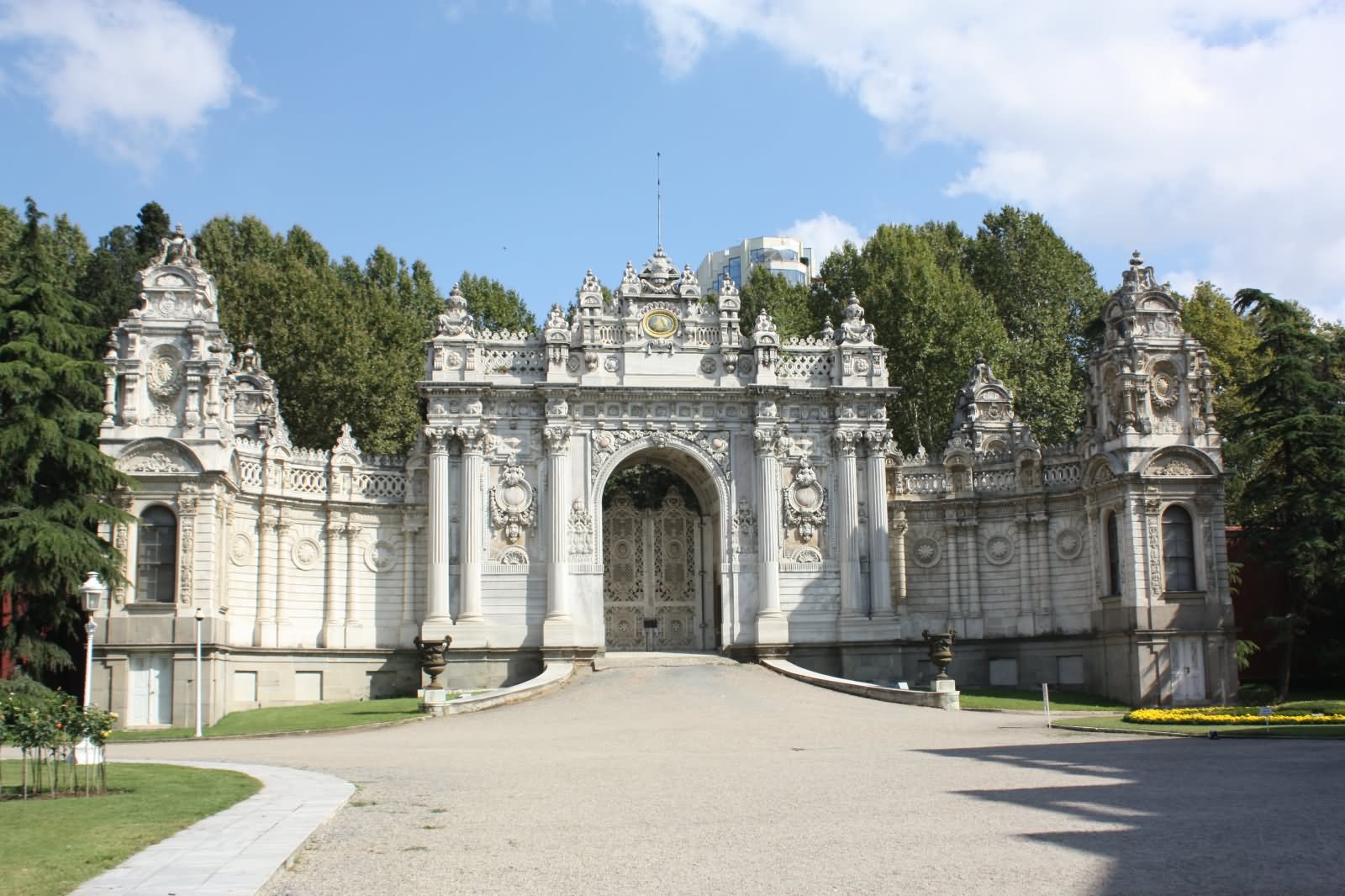 Treasury Gate Of Dolmabahce Palace