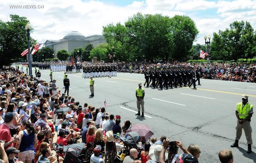 USA Independence Day Parade Held In Washington D.C.