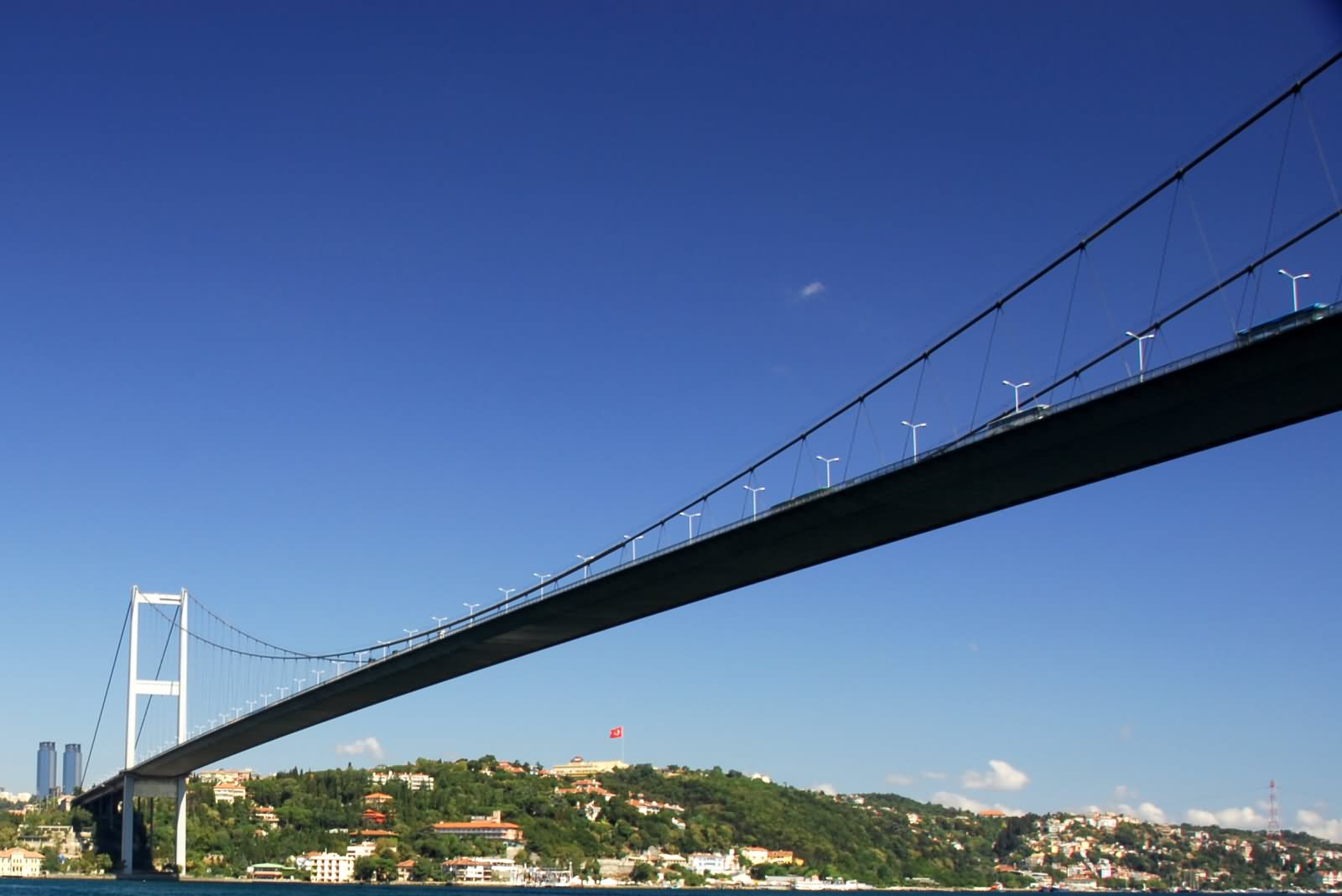 View Of The Bosphorus Bridge In Istanbul