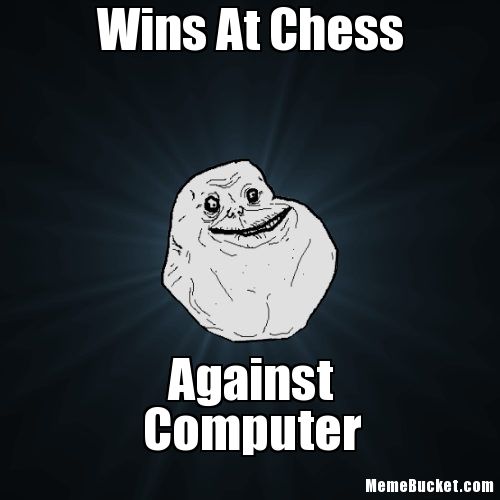 Wins At Chess Against Computer Funny Chess Meme Image