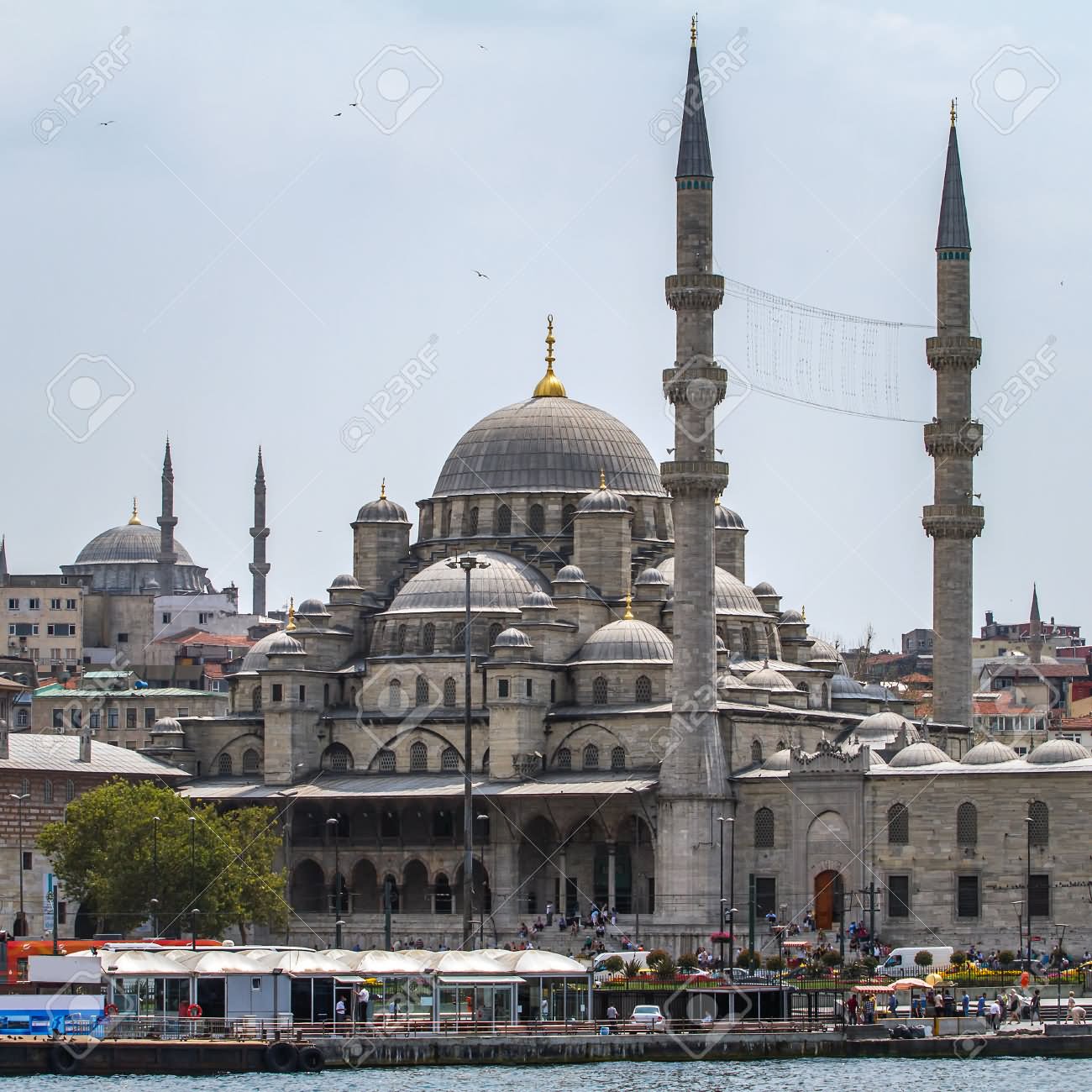 Yeni Cami In Eminonu District Of Istanbul