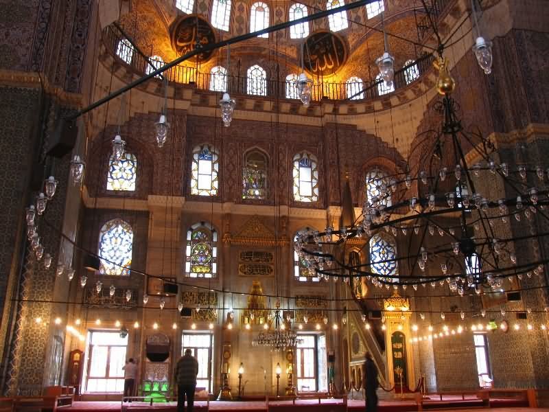 Yeni Cami Interior View Image