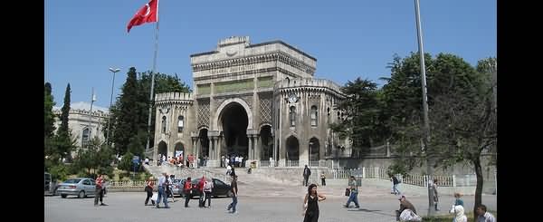 Beyazit Square Istanbul University In Turkey