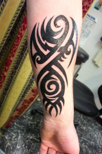 21+ Tribal Forearm Tattoos