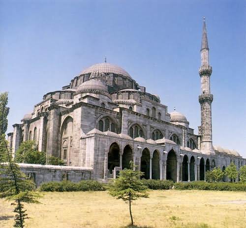 Exterior View Image of The Sehzade Mosque