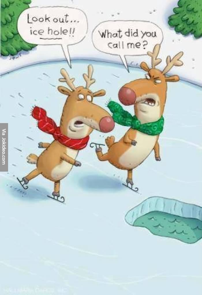 Funny Reindeer Cartoons Meme Photo