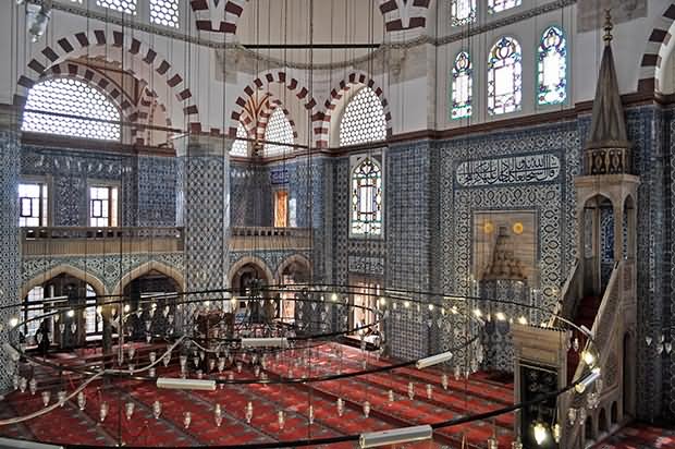 Hall Inside The Rustem Pasha Mosque