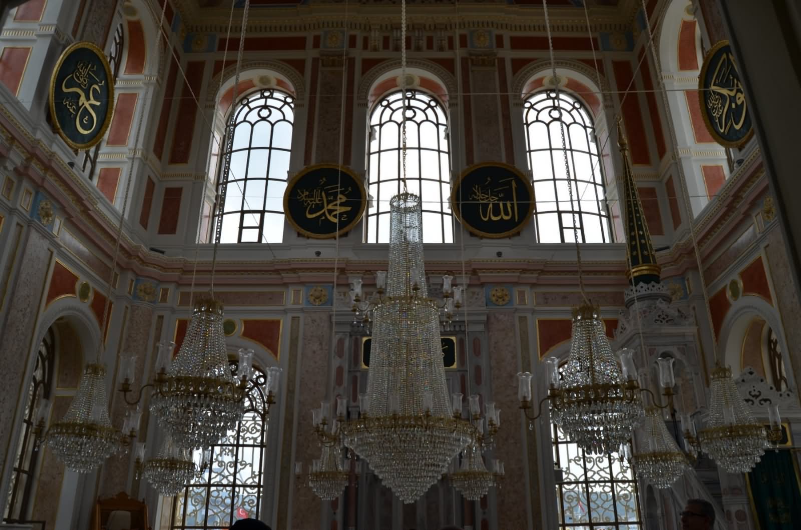 Interior View Of The Ortakoy Mosque
