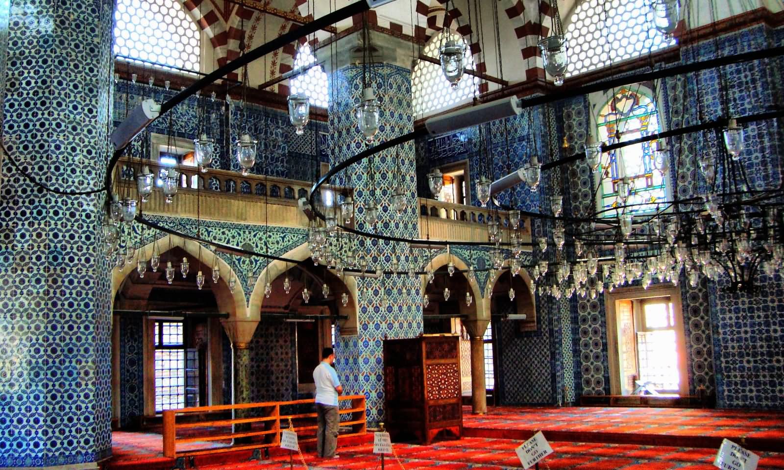 Praying Hall Of The Rustem Pasha Mosque