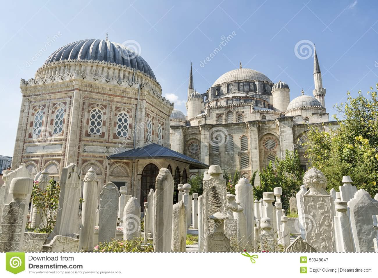 Sehzade Mosque And Tomb Of Sehzade Mehmed In Istanbul