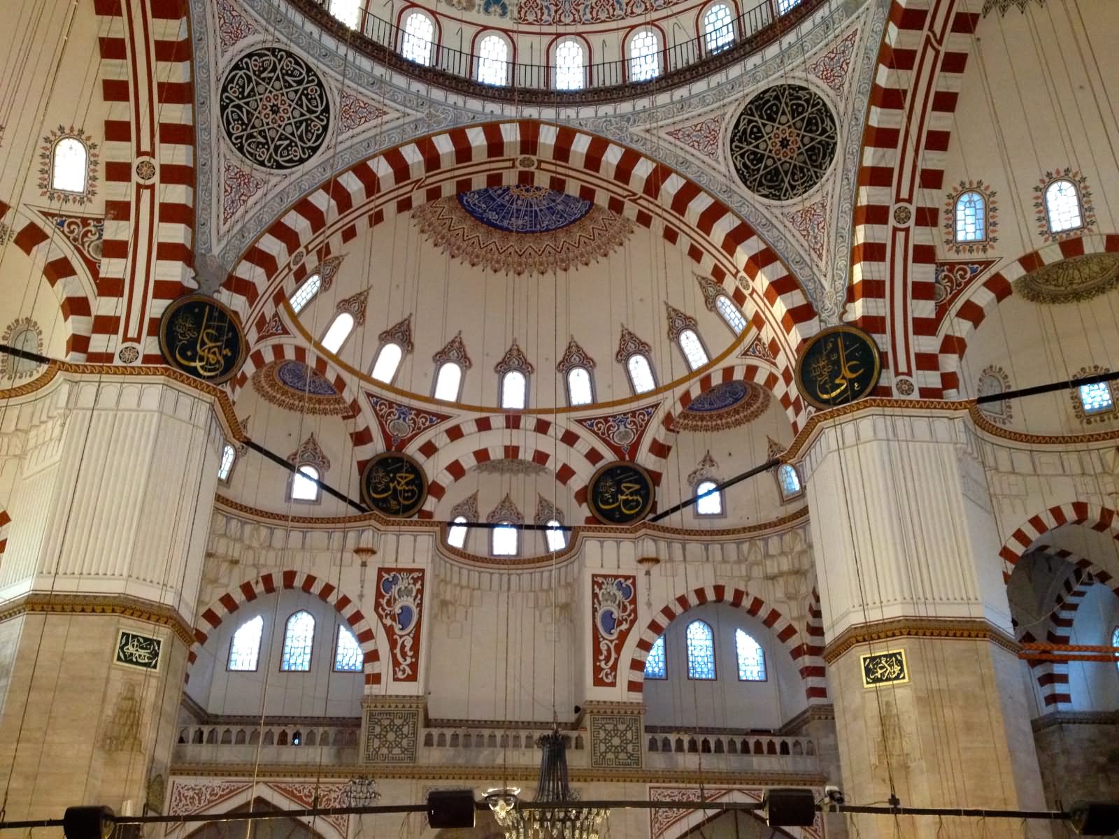 Sehzade Mosque Interior View Picture
