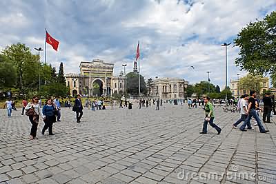The Beyazit Square In Istanbul Turkey Picture