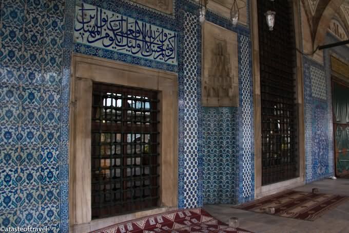 The Exterior Of The Rustem Pasha Mosque In Istanbul
