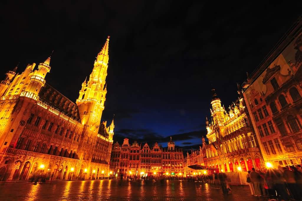 The Grand Place Night View
