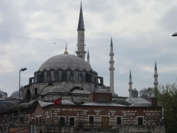 The Rustem Pasha Mosque In Istanbul