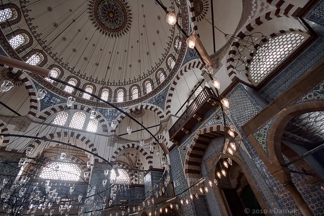 The Sehzade Mosque Inside View Image