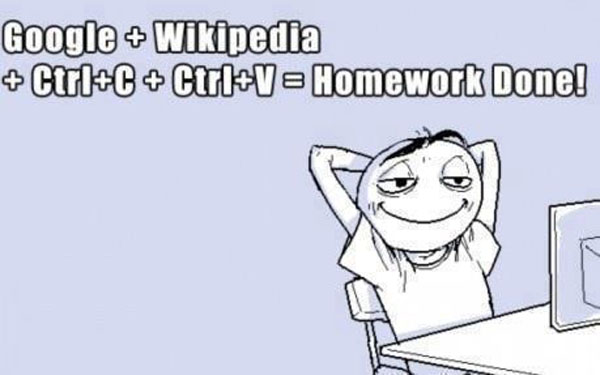 Very Funny Homework Done Meme Picture