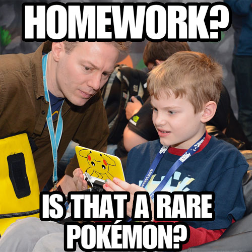 Very Funny Meme About Homework Picture
