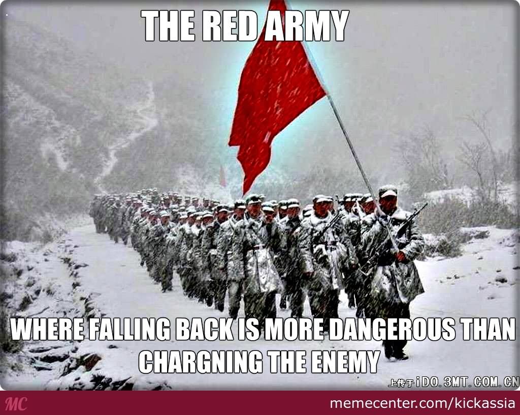 Where Falling Back Is More Dangerous Than Charging The Enemy Funny Army Meme Image