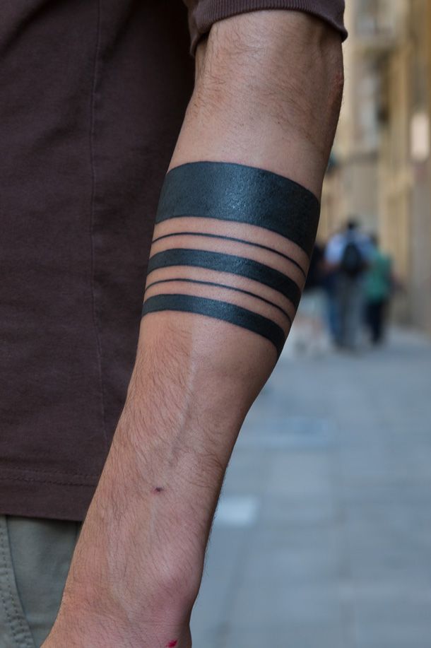 Tattoo Bros - Are solid black rings on forearms stupid and cliche or are  they acceptable? | Sherdog Forums | UFC, MMA & Boxing Discussion