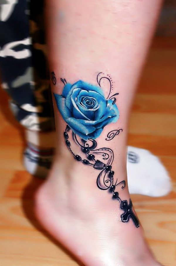 50+ Beautiful Ankle Tattoos