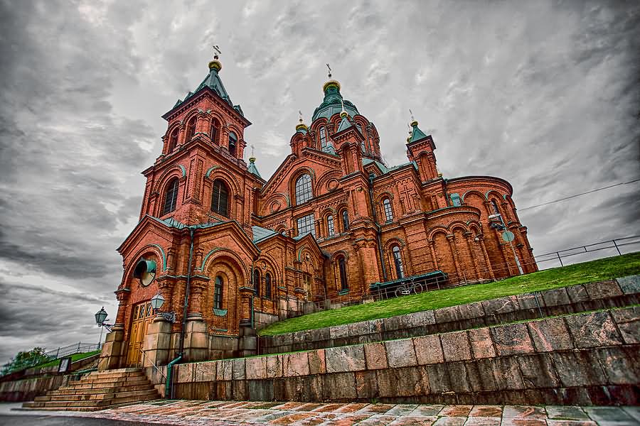Adorable Image Of The Uspenski Cathedral
