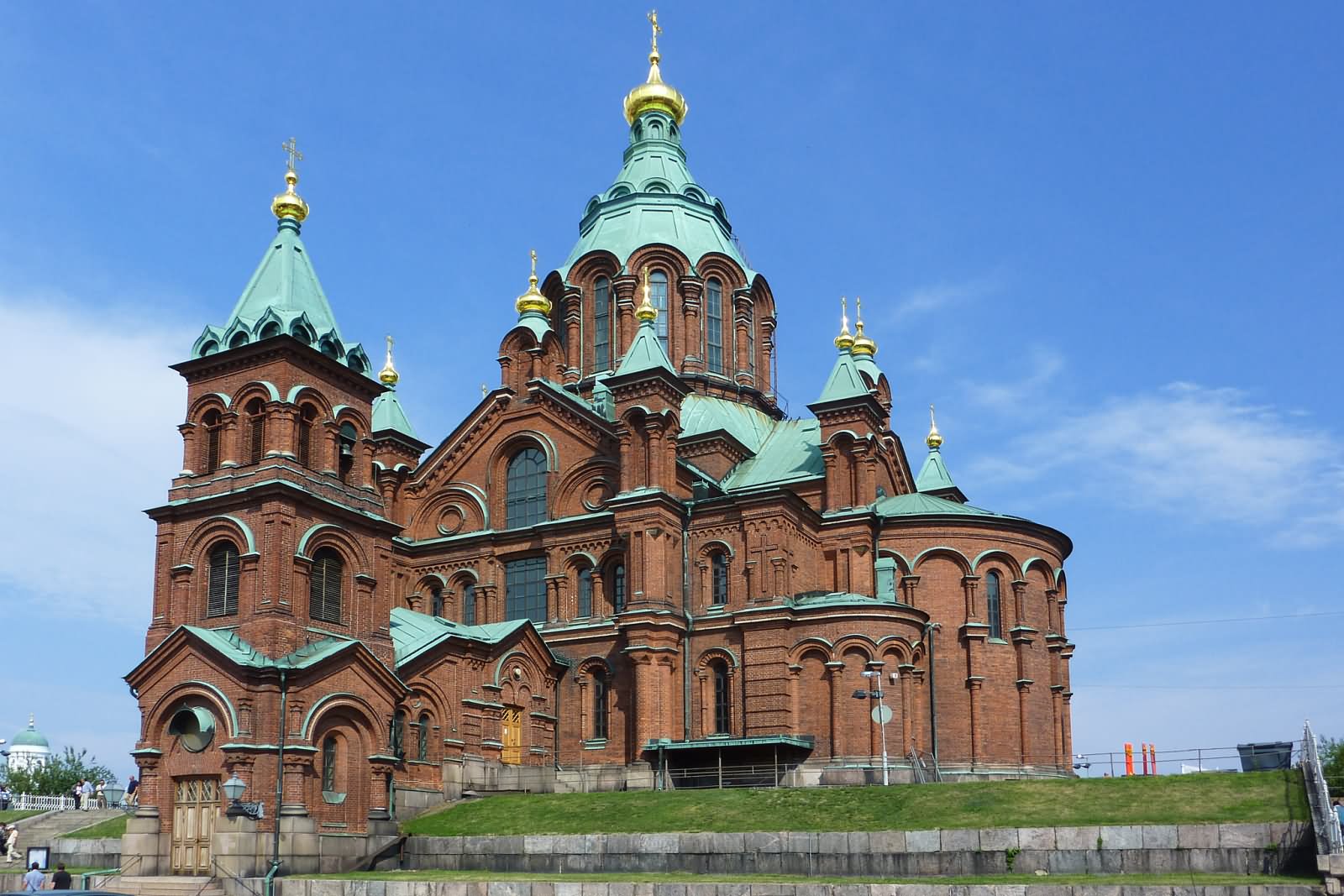 Adorable Picture Of The Uspenski Cathedral In Helsinki In Cathedral