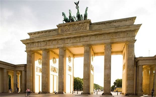 Adorable View Of The Brandenburg Gate In Berlin
