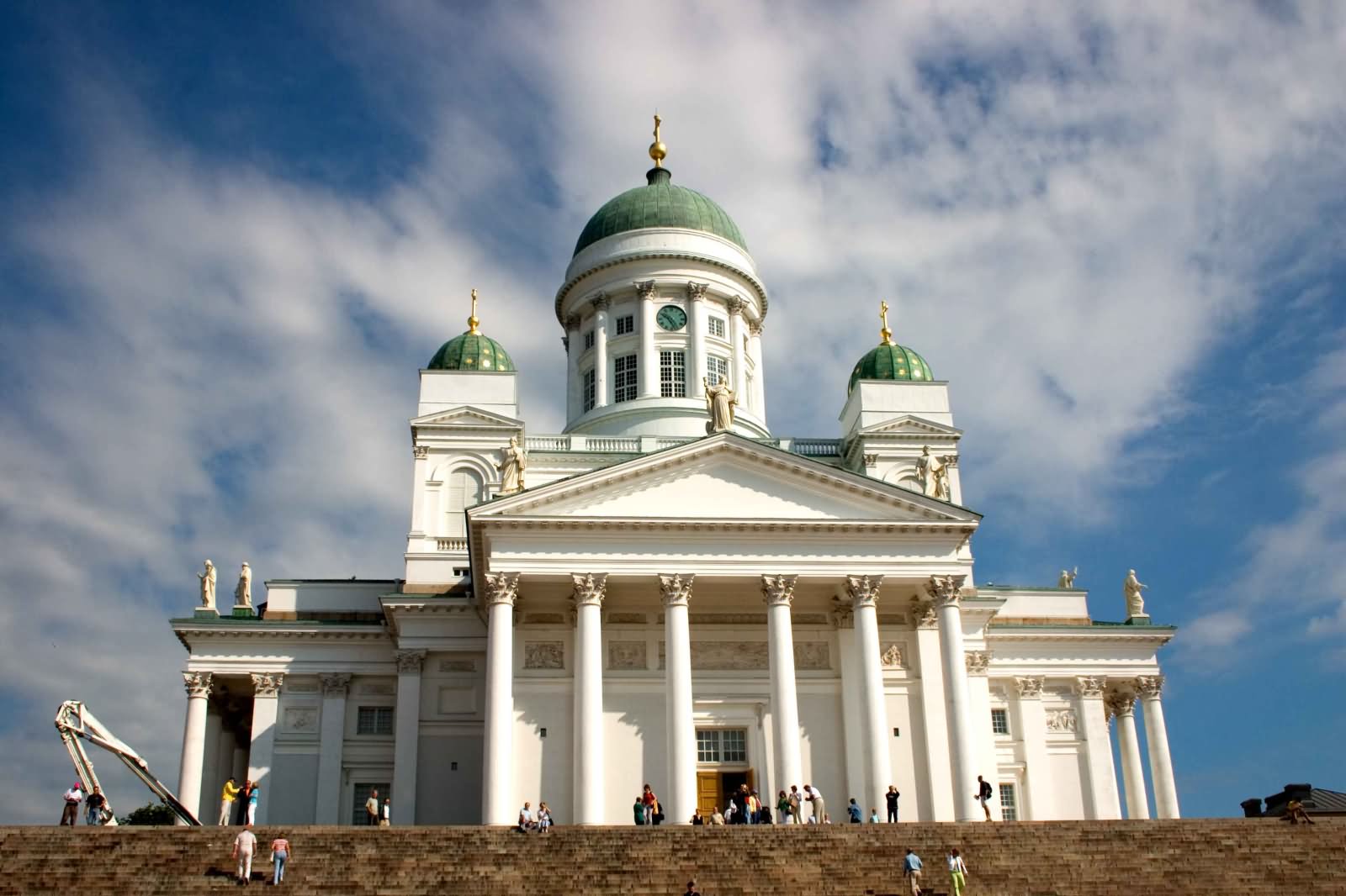 Amazing View Of The Helsinki Cathedral In Finland